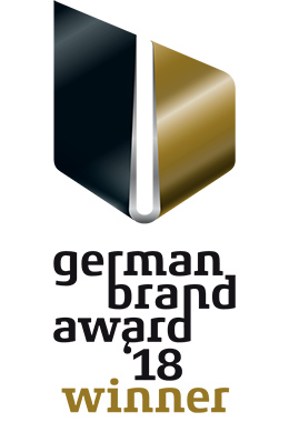Auszeichnung über die Gewinnung des German Brand 2018