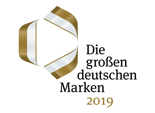 Auszeichnung über die Gewinnung des German Brand 2018
